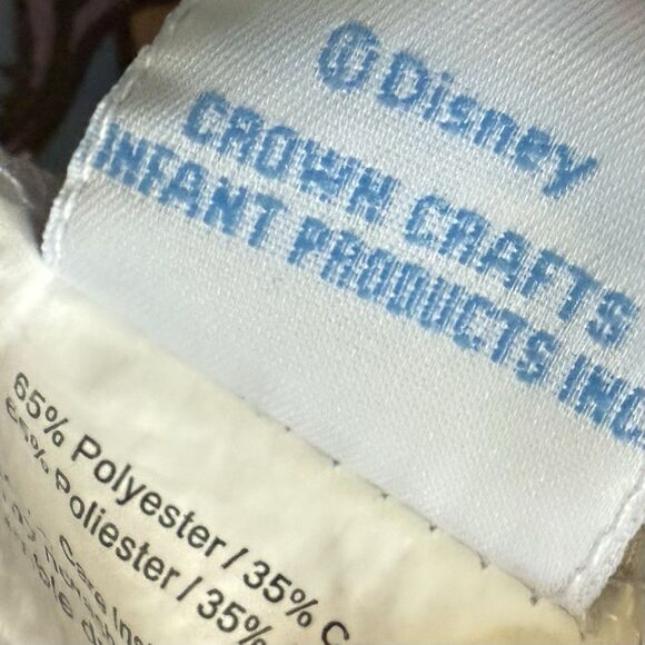 Vintage Disney Classic Winnie The Pooh & Friends Fitted Crib Sheet Cotton - Picture 4 of 4